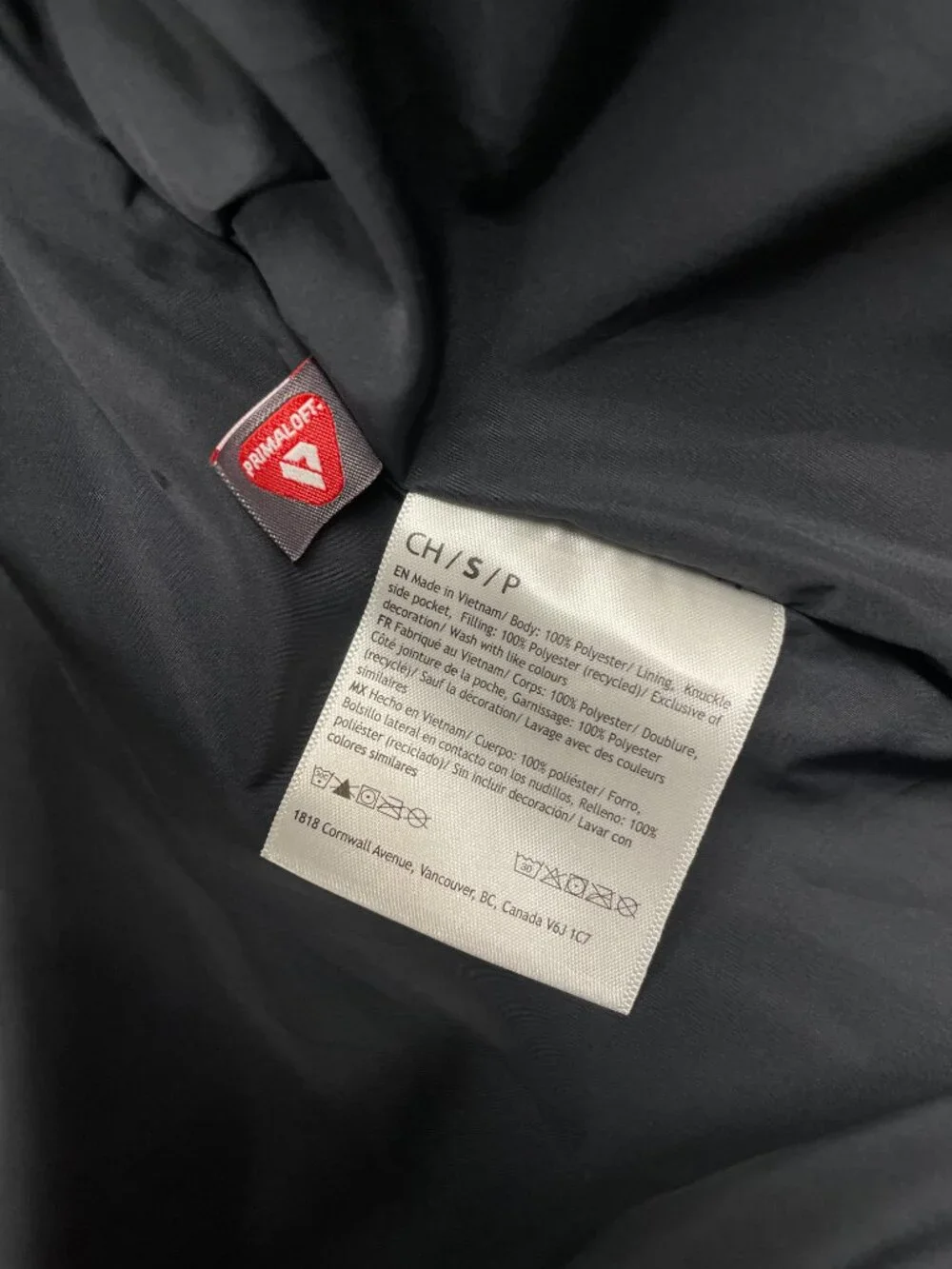 Lululemon Quilted Insulated Liner Puffer Jacket NFL Kansas Chiefs Women's S NEW